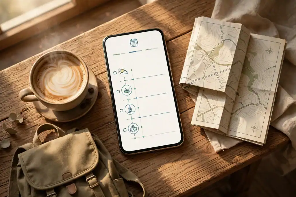 ChatGPT travel planning: AI helping plan a trip itinerary